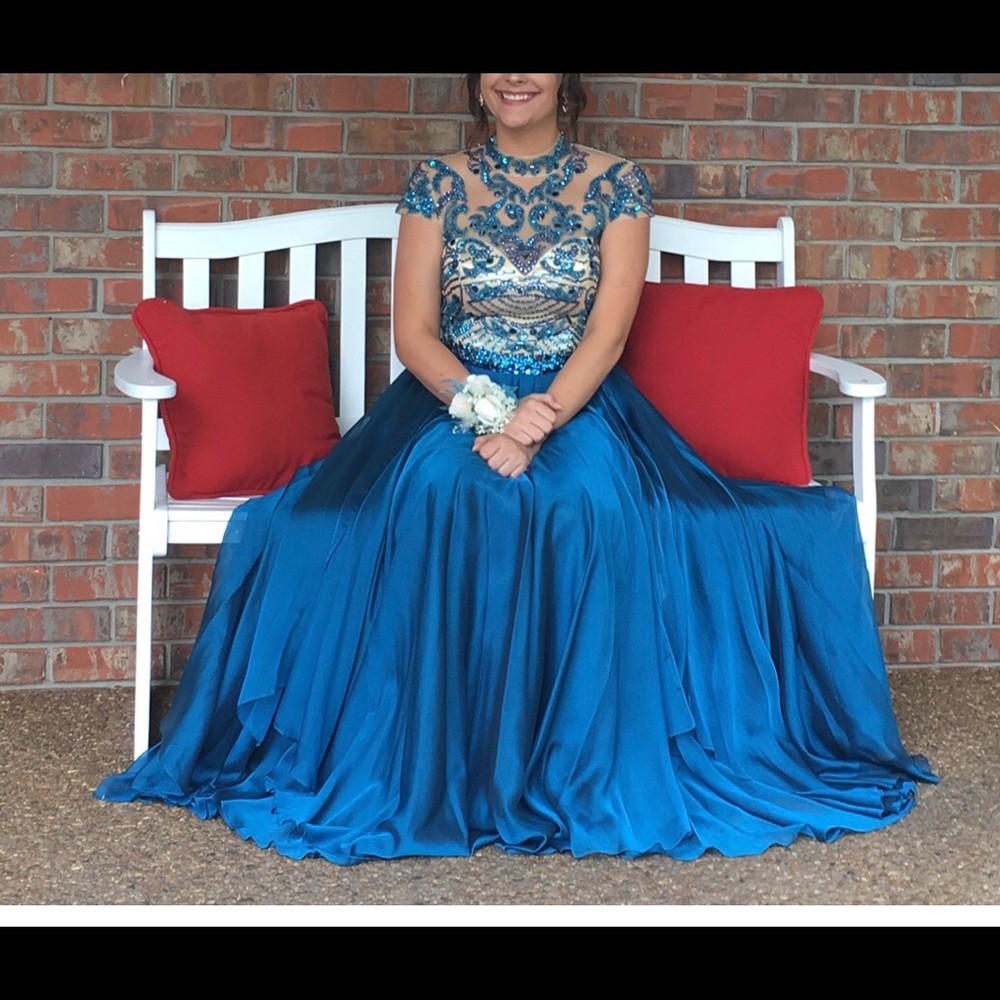 Prom/formal full length dress-size 12
